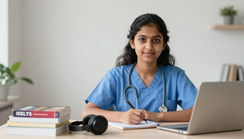 IELTS requirements for nursing in the UK