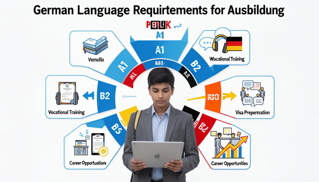 German language requirements for Ausbildung
